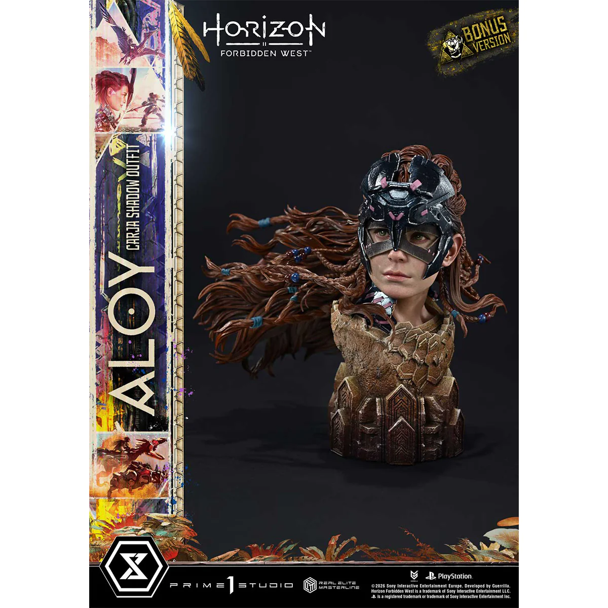 Real Elite Masterline Horizon Forbidden West Aloy Carja Shadow Outfit DX Bonus version (REMHFW-01DXS) Pre-Order Downpayment - Image 6