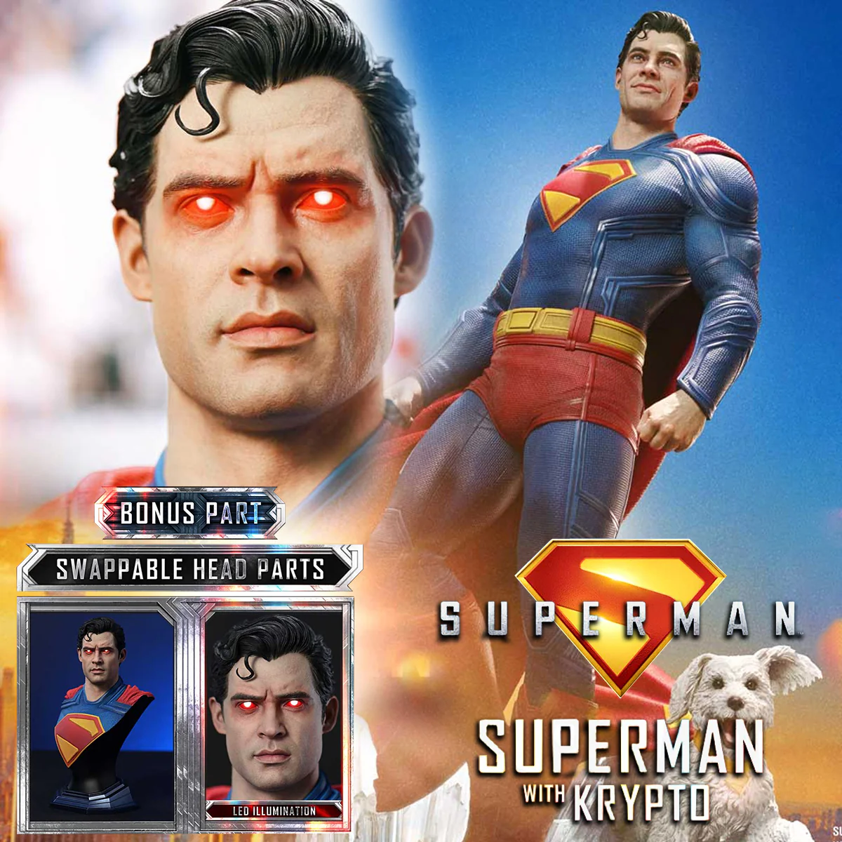 Real Elite Masterline Superman (2025 Film) Superman with Krypto (Bonus Version) Pre-Order Downpayment - Image 55