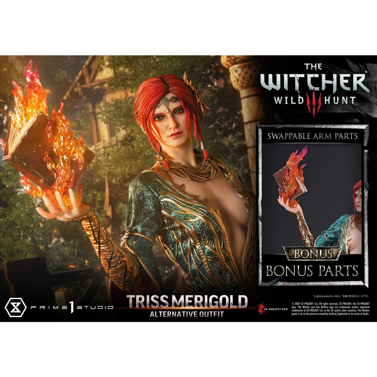 Real Elite Masterline The Witcher 3: Wild Hunt Triss Merigold Alternative Outfit (Bonus Version ) Pre-Order Downpayment - Image 2
