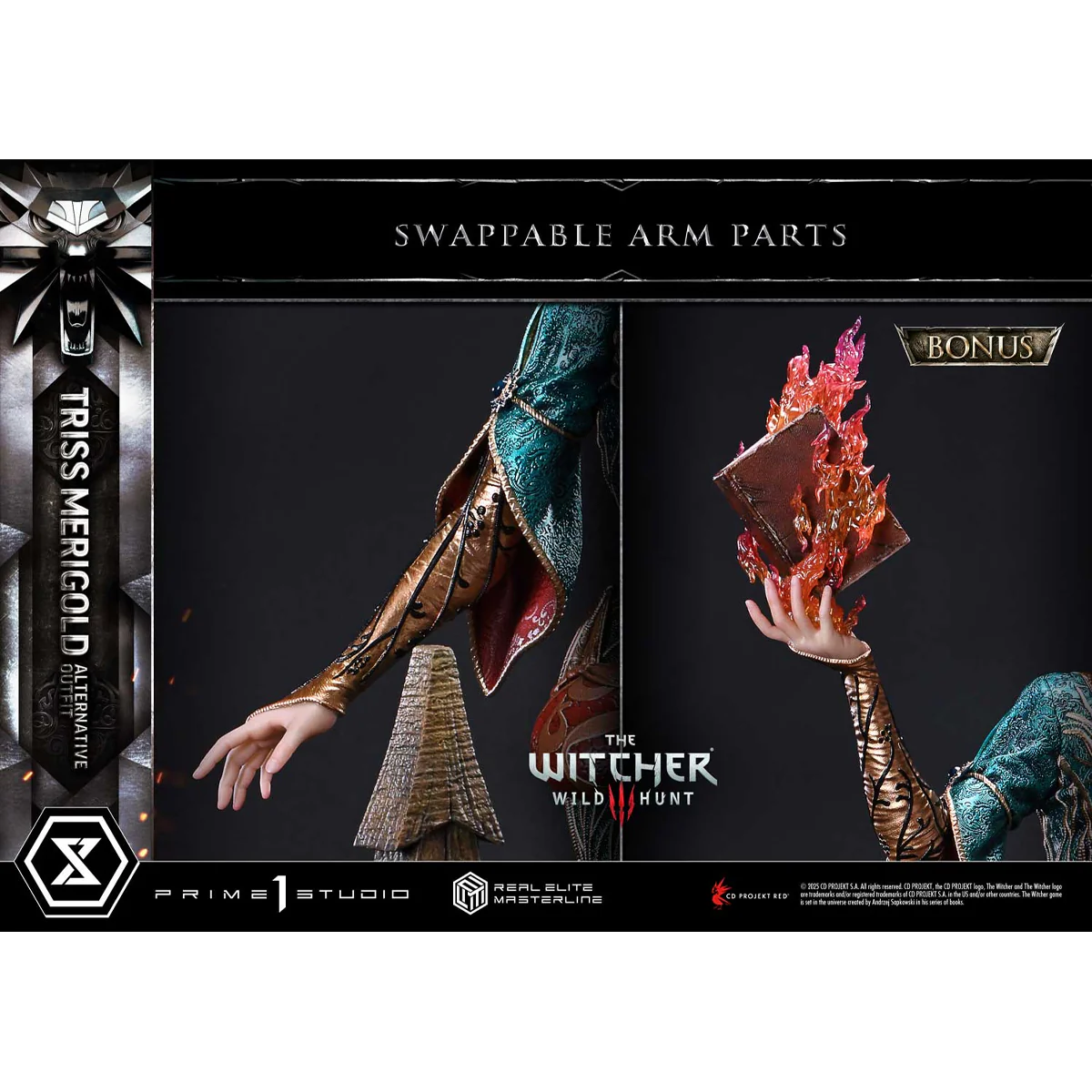 Real Elite Masterline The Witcher 3: Wild Hunt Triss Merigold Alternative Outfit (Bonus Version ) Pre-Order Downpayment - Image 3
