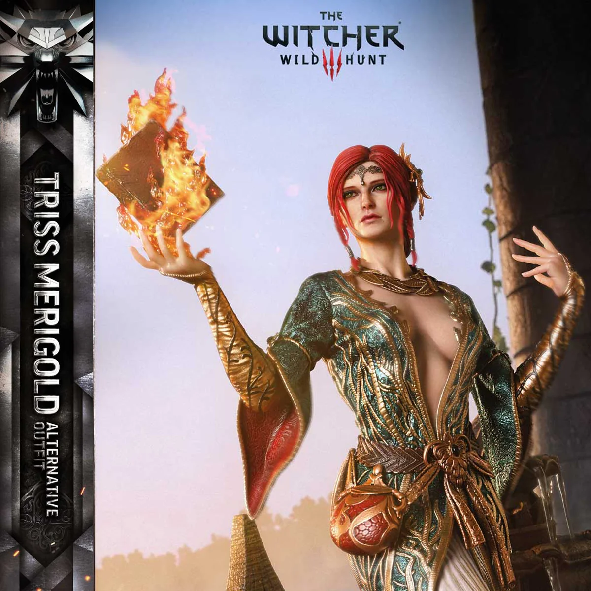 Real Elite Masterline The Witcher 3: Wild Hunt Triss Merigold Alternative Outfit (Bonus Version ) Pre-Order Downpayment - Image 8