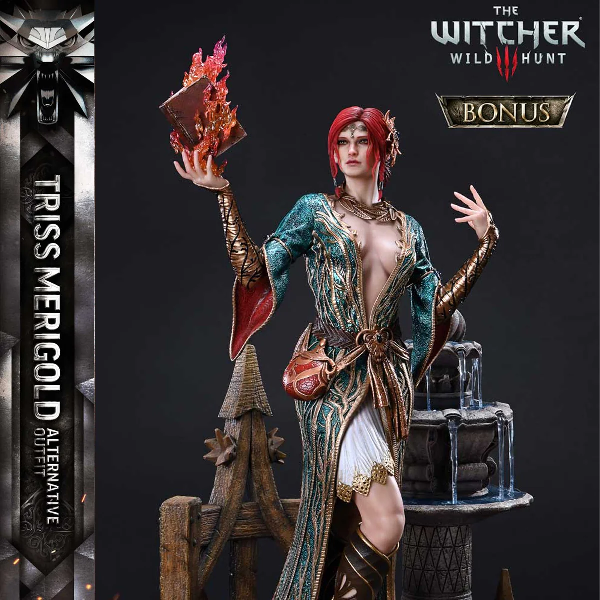 Real Elite Masterline The Witcher 3: Wild Hunt Triss Merigold Alternative Outfit (Bonus Version ) Pre-Order Downpayment - Image 9