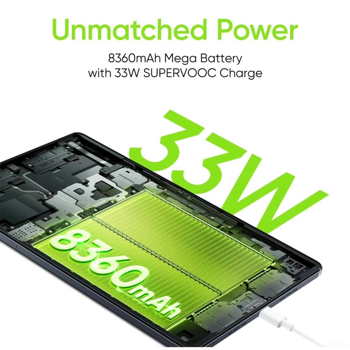 Realme RMP2204 Pad 2 LTE 6GB+128GB 11.5" 120HZ 2K HELIO G99 8360MAH 33W SUPERVOOC Tablet - Image 9
