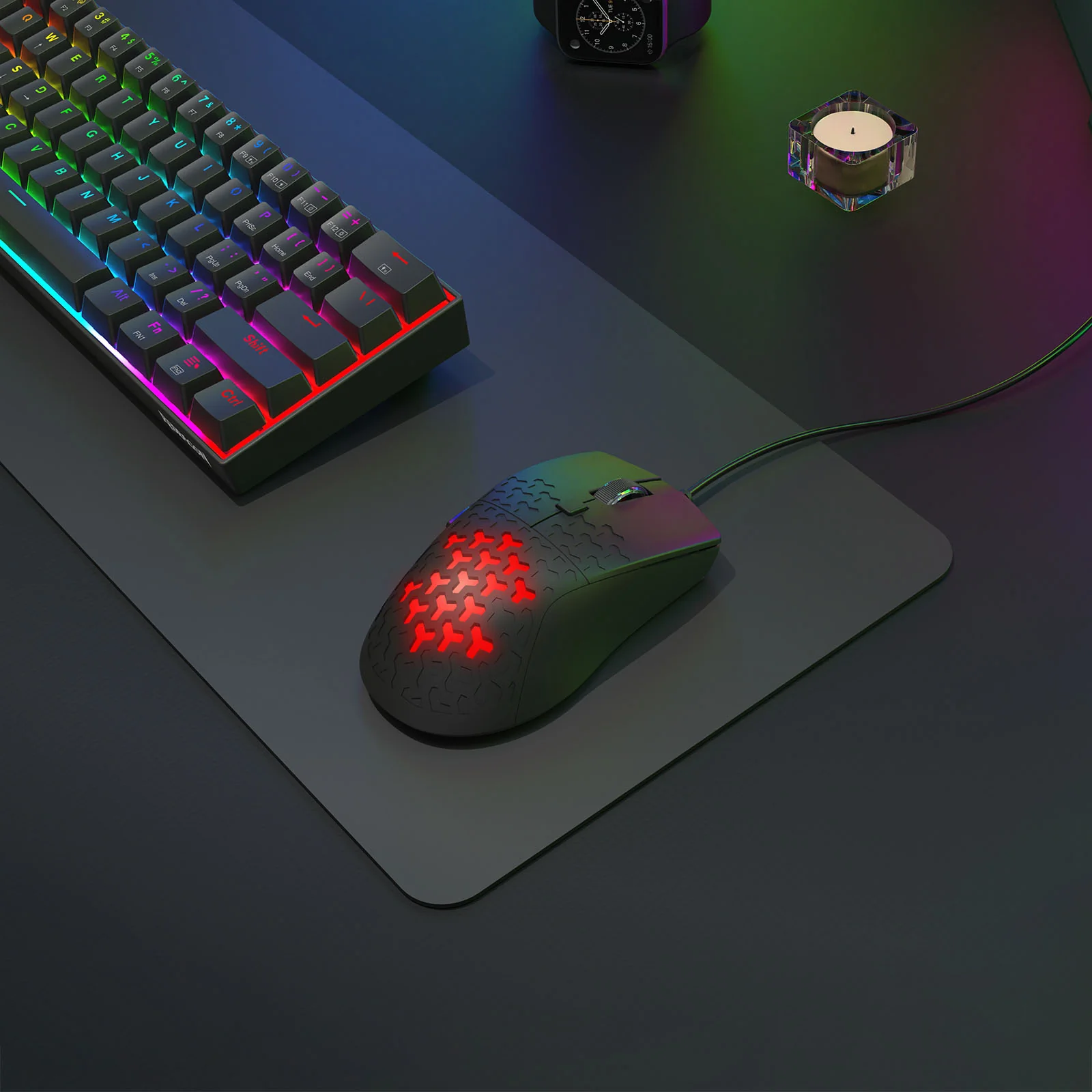 Redragon Avalon M621 10000DPI Wired Gaming Mouse (Black) - Image 16