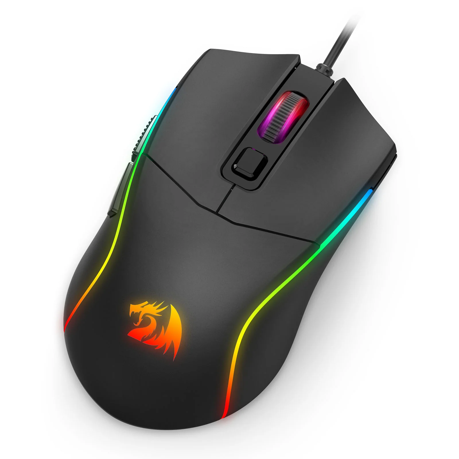 Redragon Bat M731 RGB 10000DPI Wired Gaming Mouse (Black) - Image 12