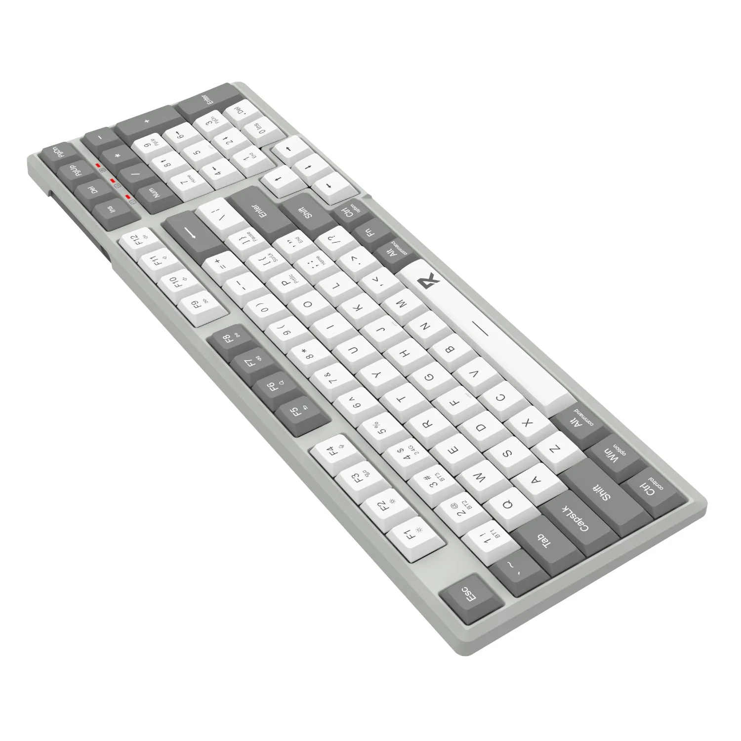 Redragon BK-7113 Scissor Mechanism Slim Wired Full-Size Keyboard (White/Grey) - Image 6