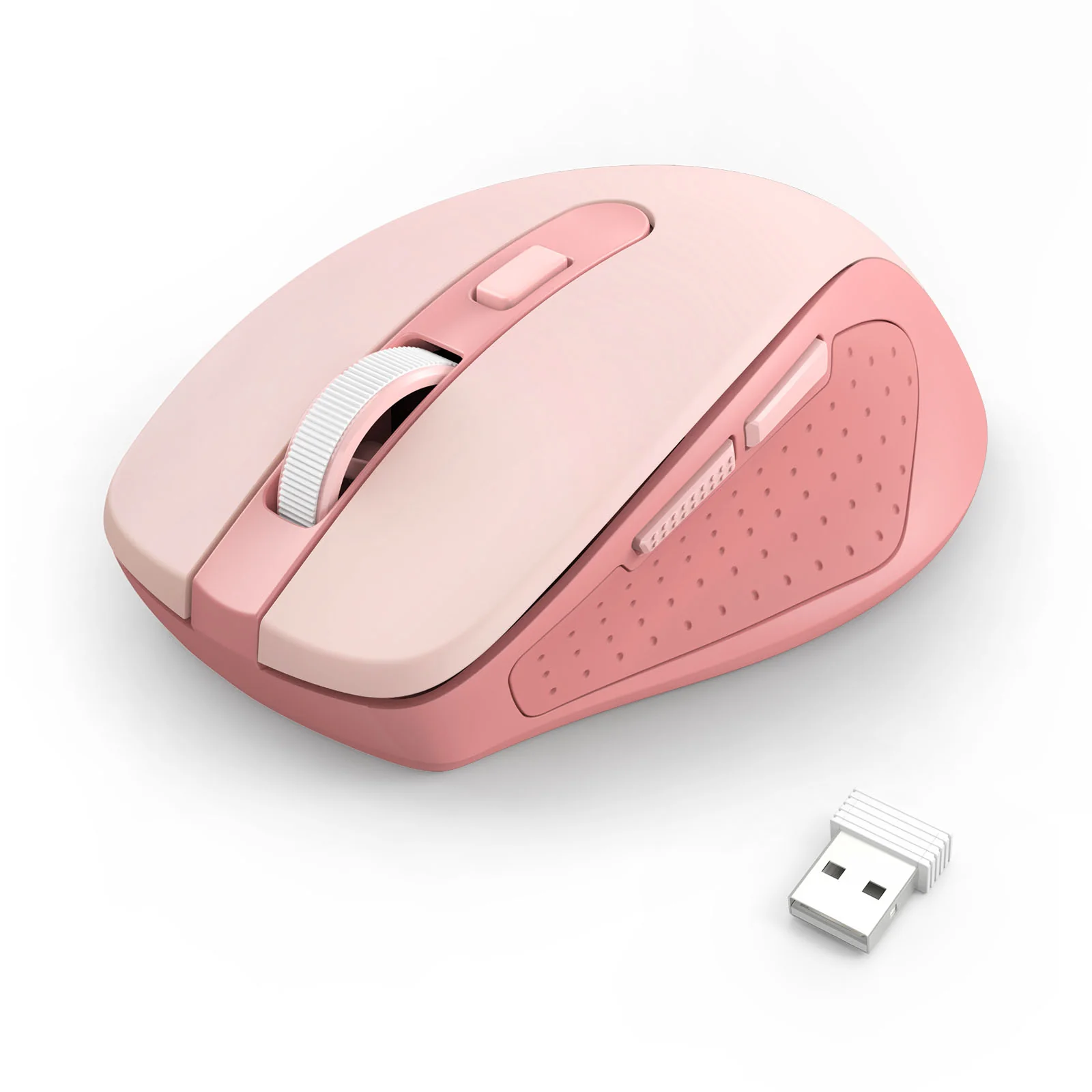 Redragon BM-4091P PRO Dual-Mode Office Mouse (Pink) - Image 3