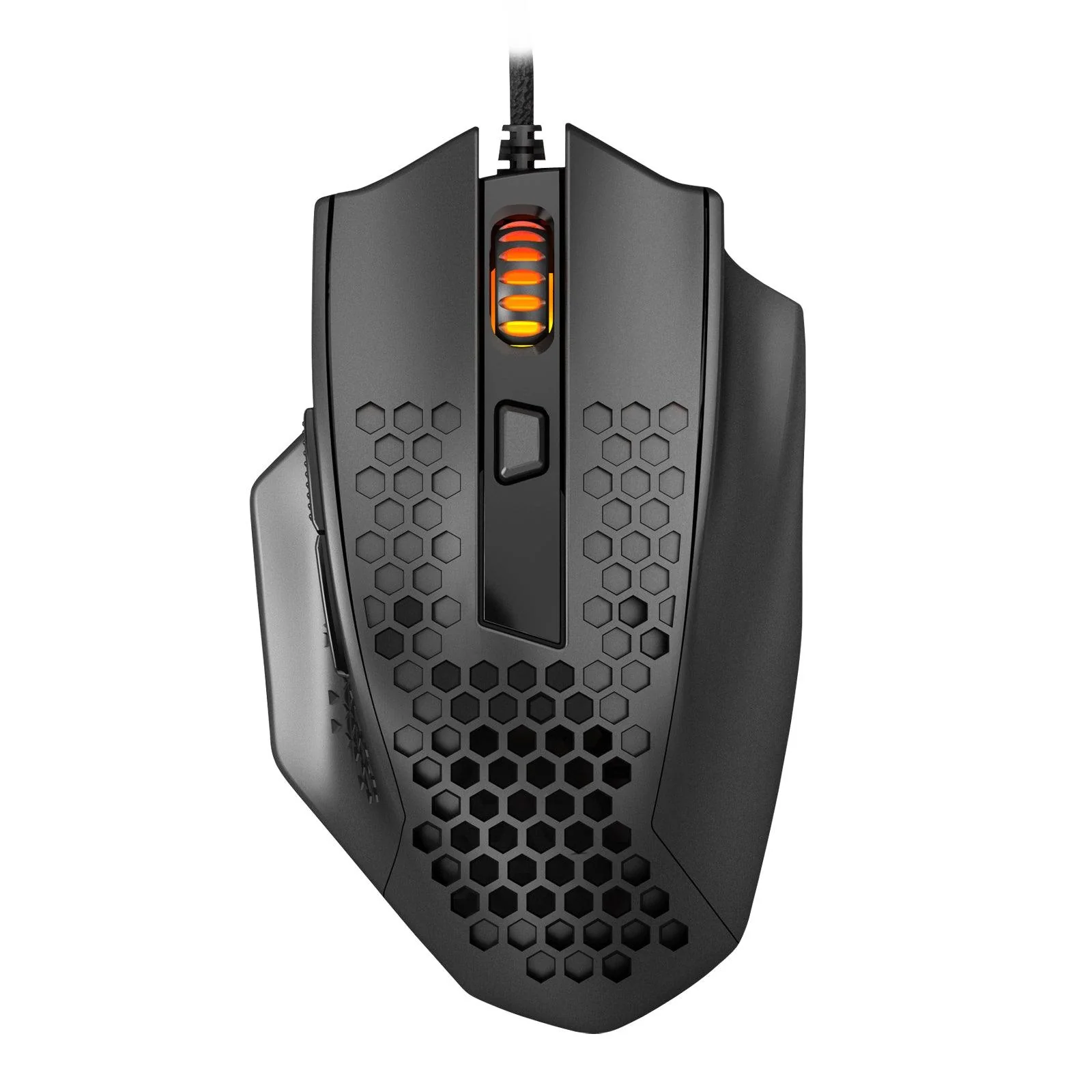 Redragon Bomber Lightweight Honeycomb Gaming Mouse (Black) (M722)