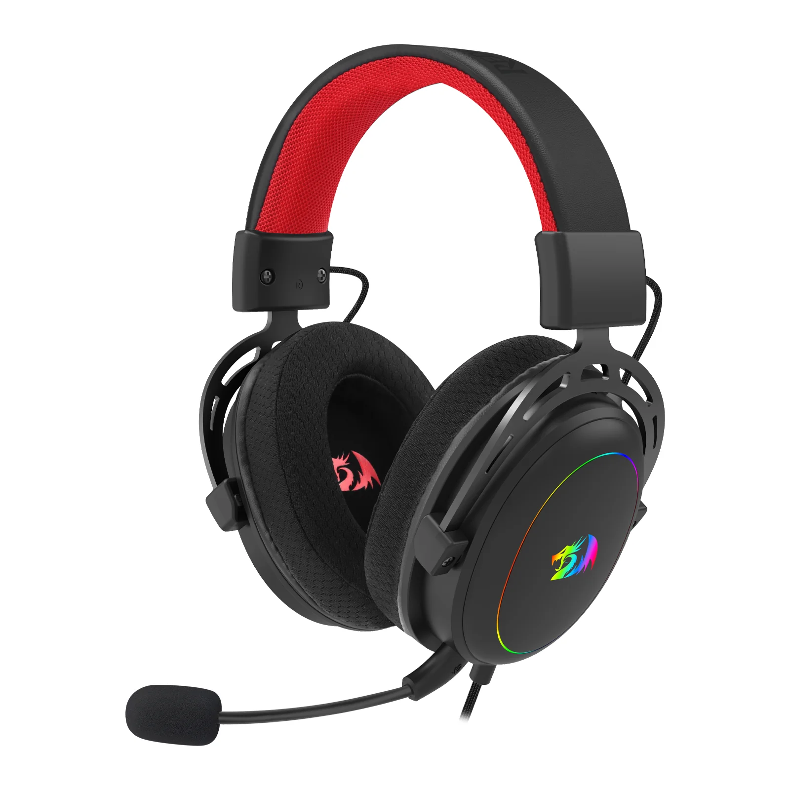 Redragon Cragblade H541-RGB Wired Virtual 7.1 Sound Gaming Headset (Black) - Image 12