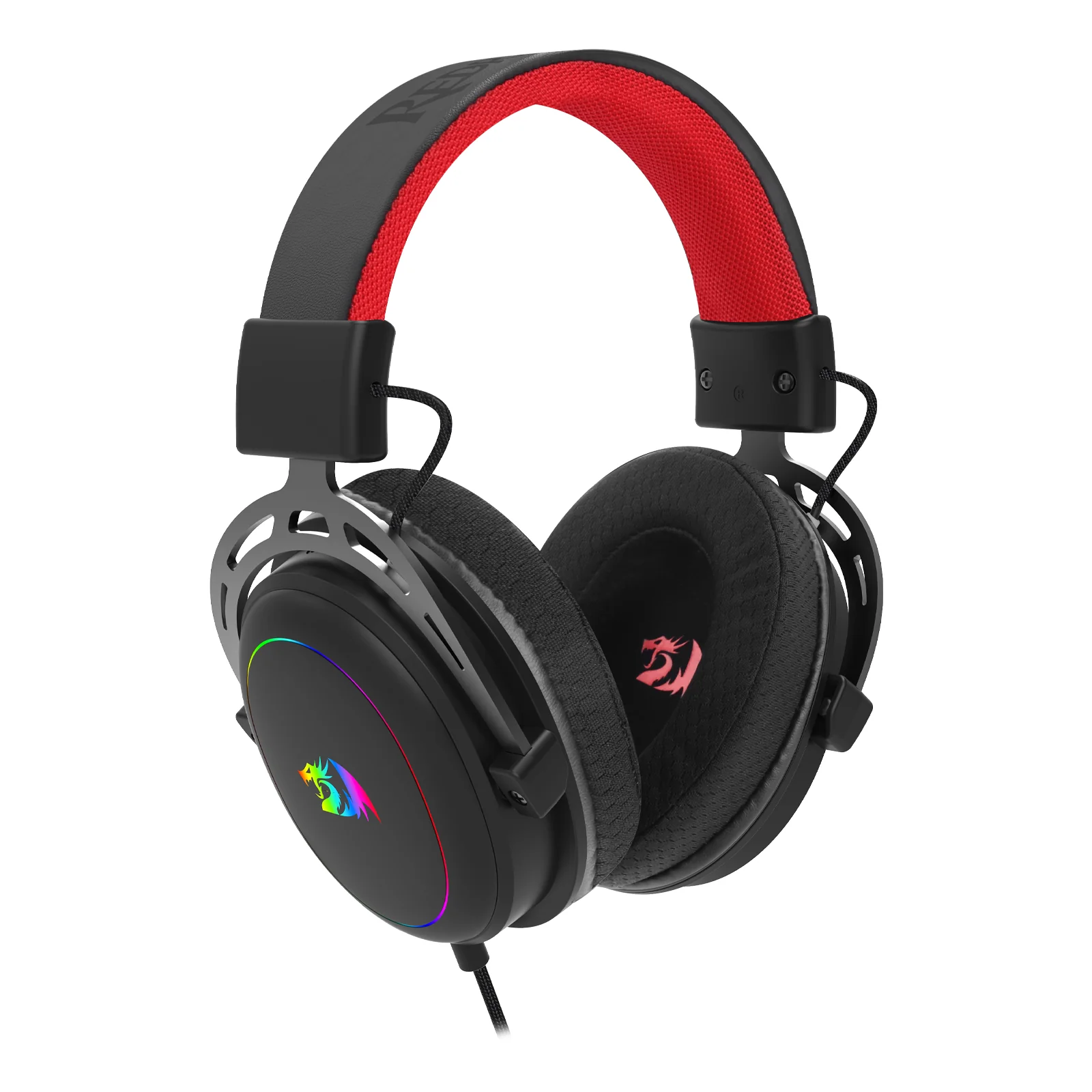 Redragon Cragblade H541-RGB Wired Virtual 7.1 Sound Gaming Headset (Black) - Image 2