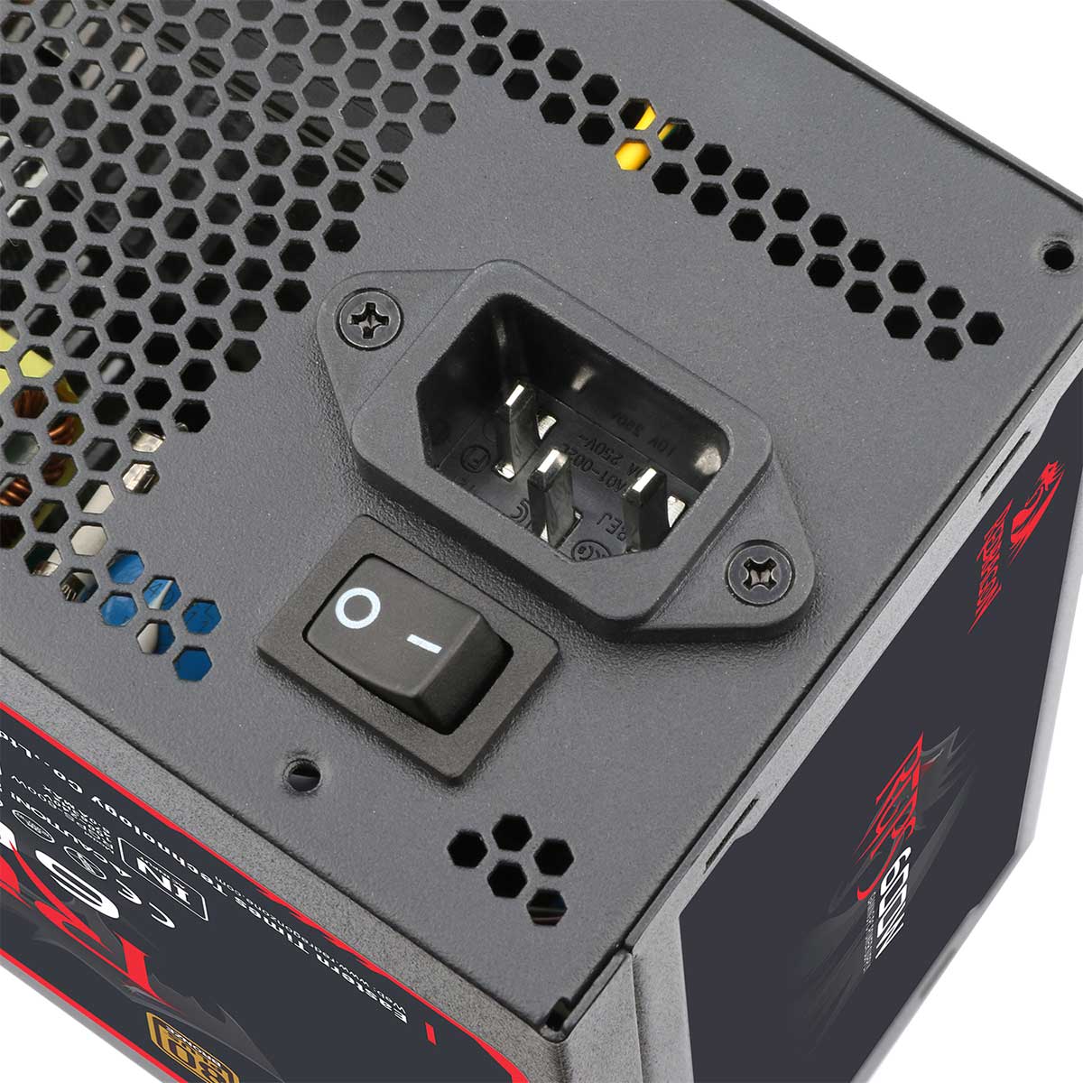 Redragon GC-PS0003 RGPS-600W 80+ Bronze Full Modular ATX Gaming PC Power Supply - Image 4
