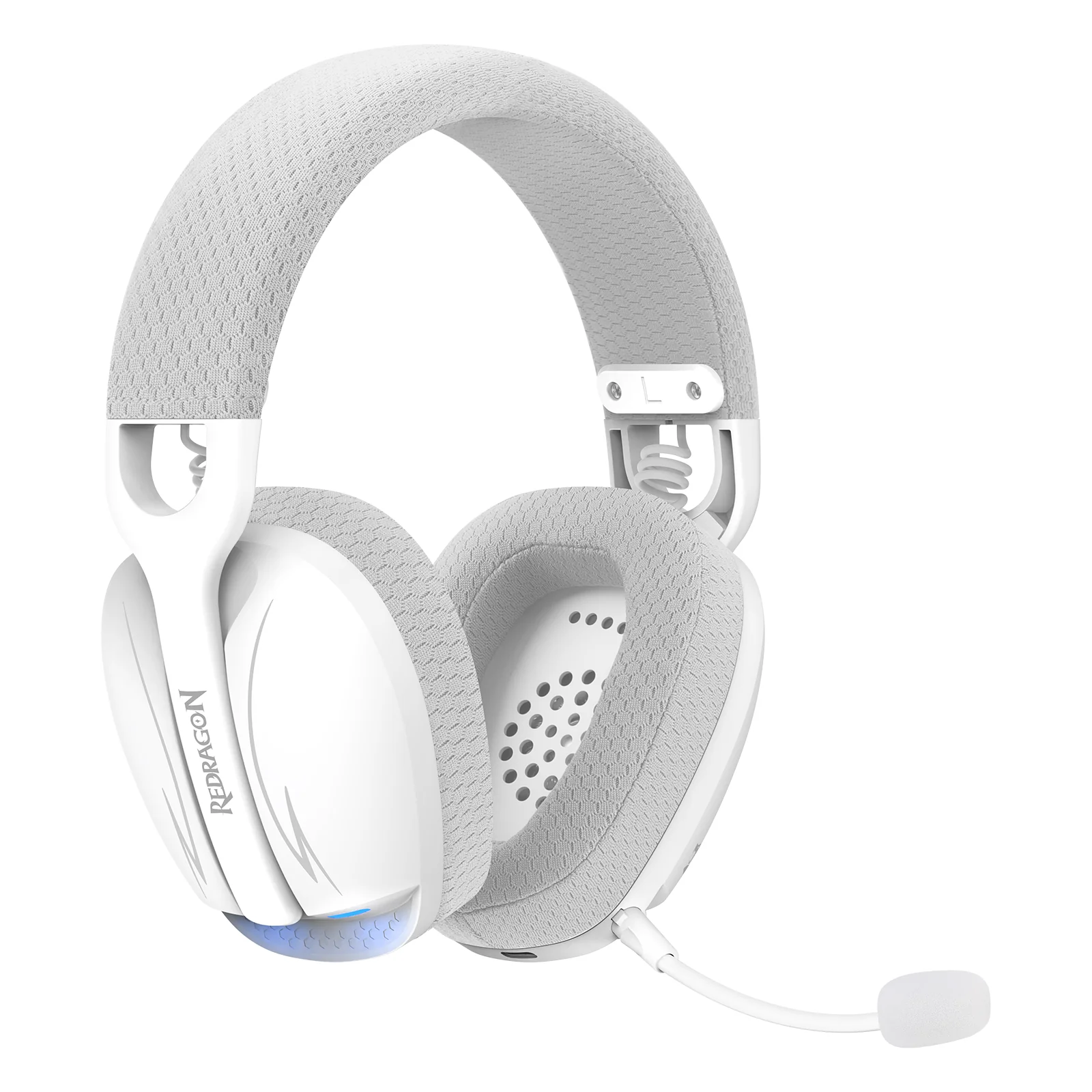 Redragon H878 Skuld Pro Lightweight Wireless Gaming Headset (Black/Blue, Black,Blue, White) - Image 25