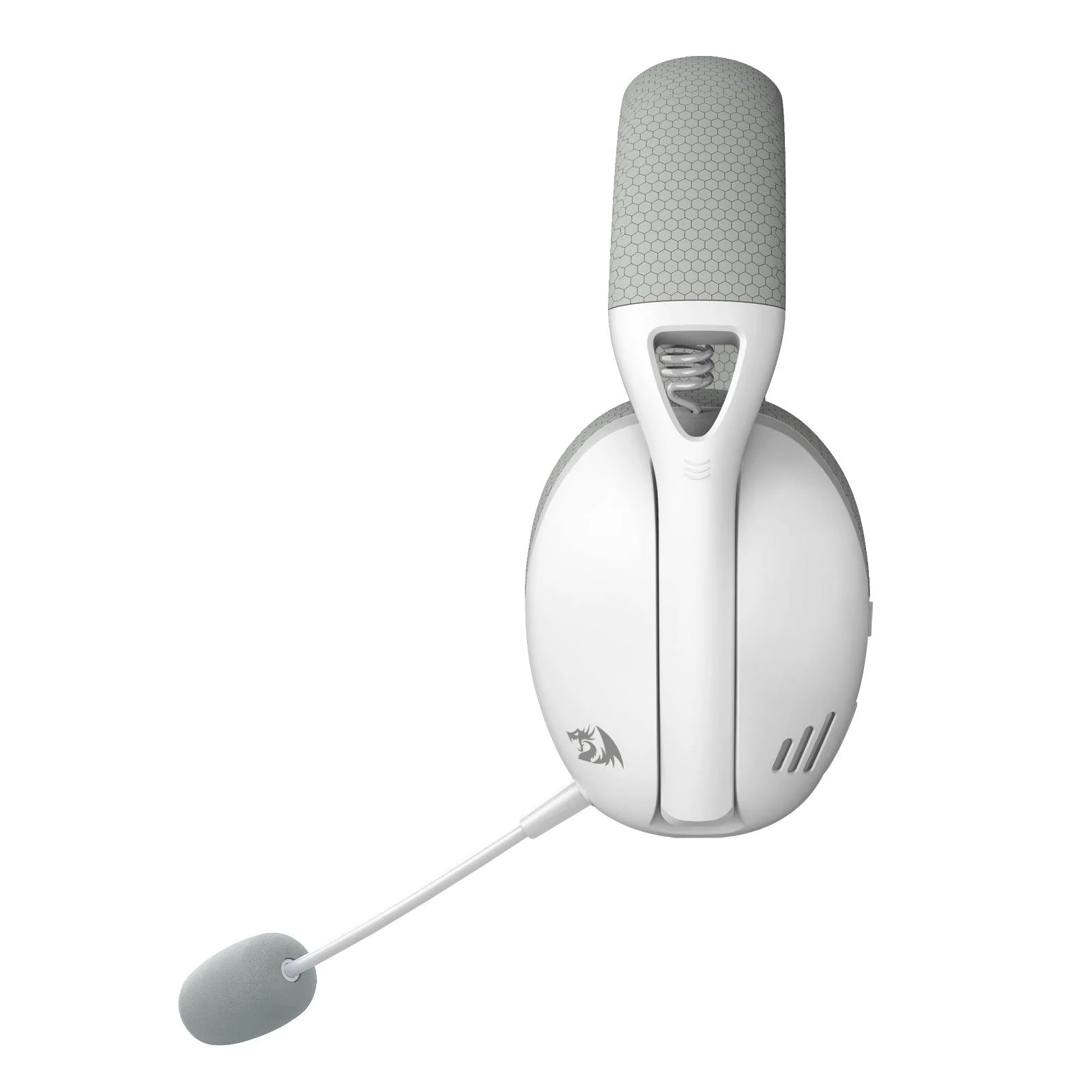 Redragon IRE Pro Ultra-Light Wireless Gaming Headset (White/Gray) (H848G) - Image 2