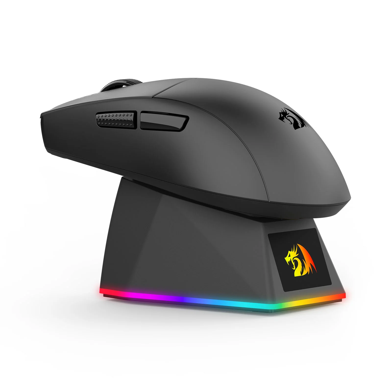 Redragon K1ng Max 45000 DPI 3-Mode RGB Wireless Gaming Mouse & Charging Dock (Black, White) (M916-Max, M916W-Max) - Image 7