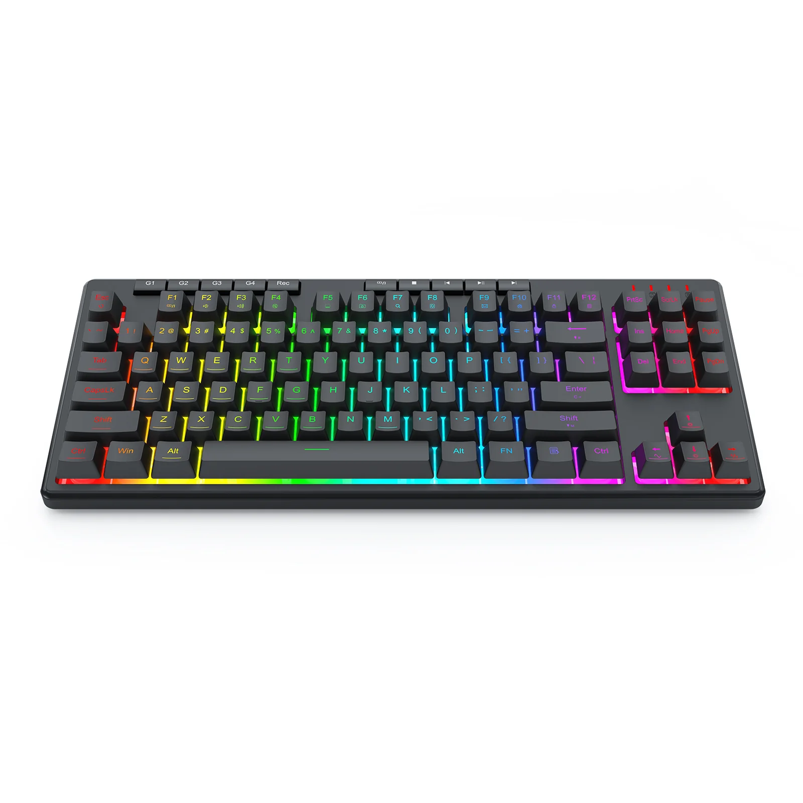 Redragon K516 Shiva RGB TKL 87-Keys Wired Backlit Gaming Keyboard - Image 5