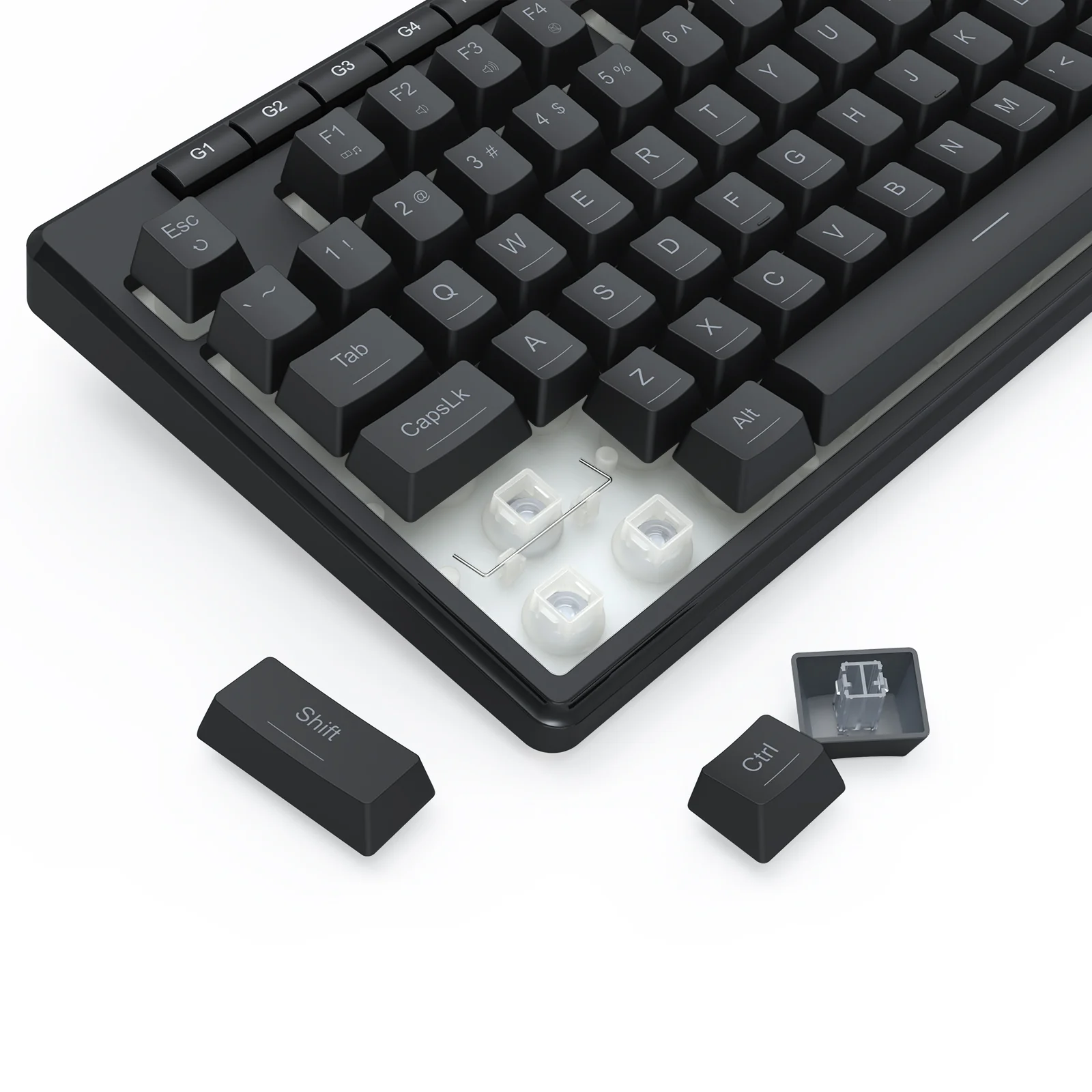 Redragon K516 Shiva RGB TKL 87-Keys Wired Backlit Gaming Keyboard - Image 9