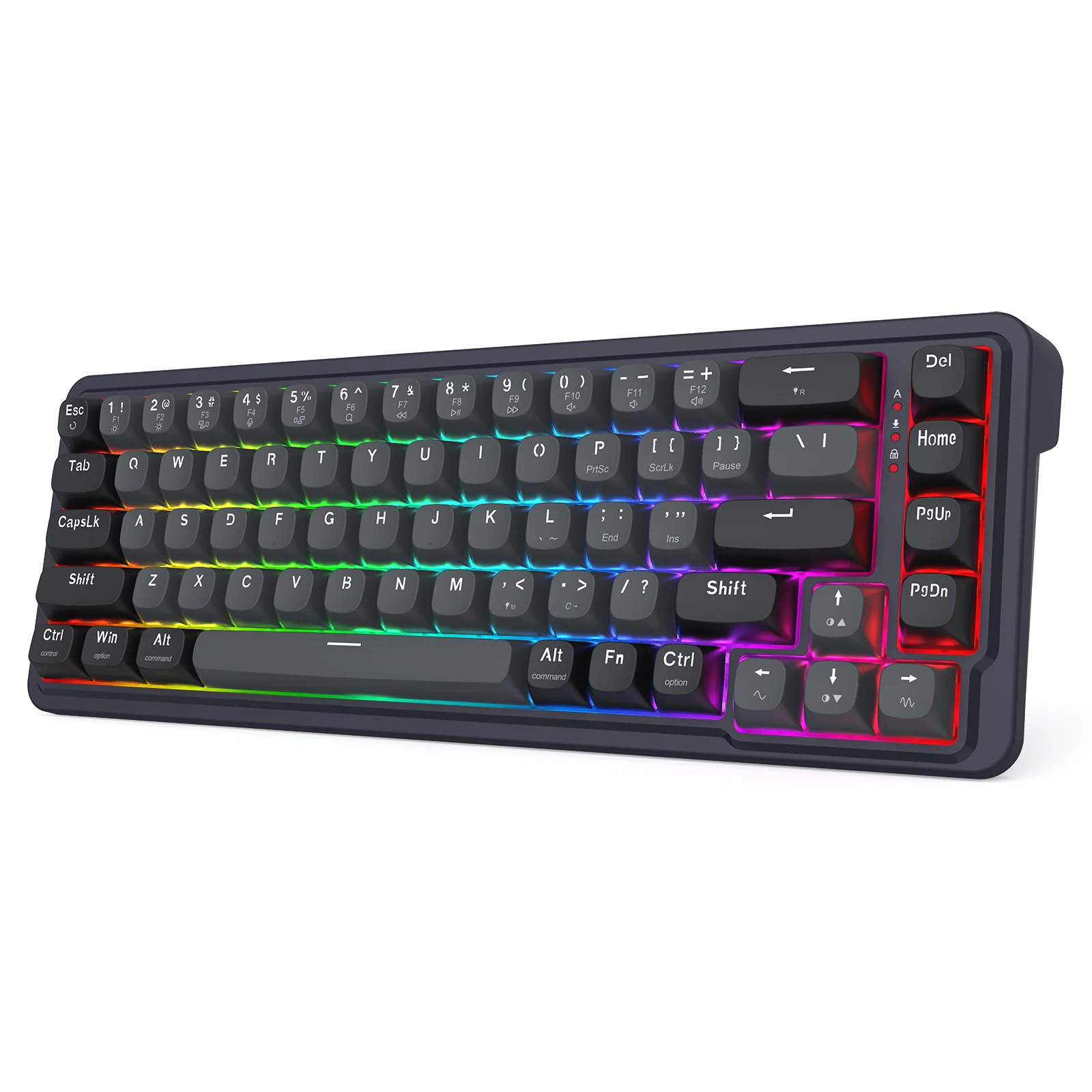 Redragon K709GB Nova Magnetic RGB Hot-Swappable Wired 65% Keyboard with Rapid Trigger (UltraMag Magnetic Linear Switch) (Gray/Black) (K709GB-RGB-M) - Image 4
