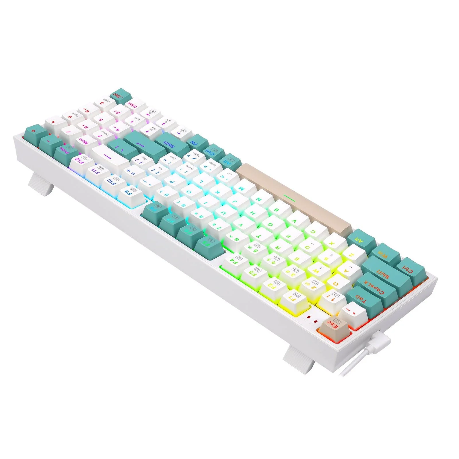 Redragon KITAVA RGB  Wired Mechanical Gaming Keyboard (Dust-Proof Red Switch) (K636WGC-RGB) - Image 8
