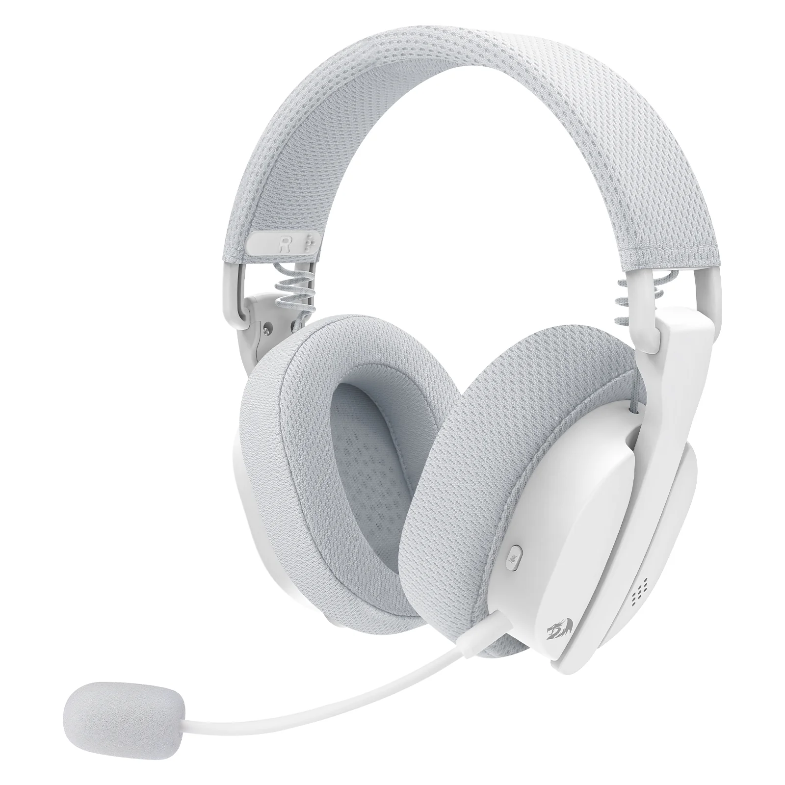 Redragon Luce Tri-mode Gaming Headset (H888) (Black, White) - Image 11