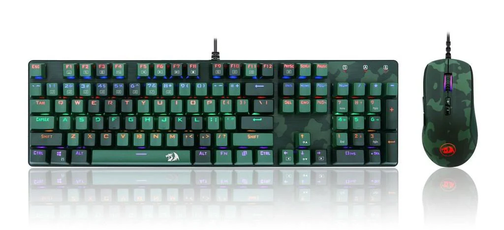 Redragon Mechanical Gaming Keyboard/Mouse 2 In 1 Set (ST-01) - Image 5