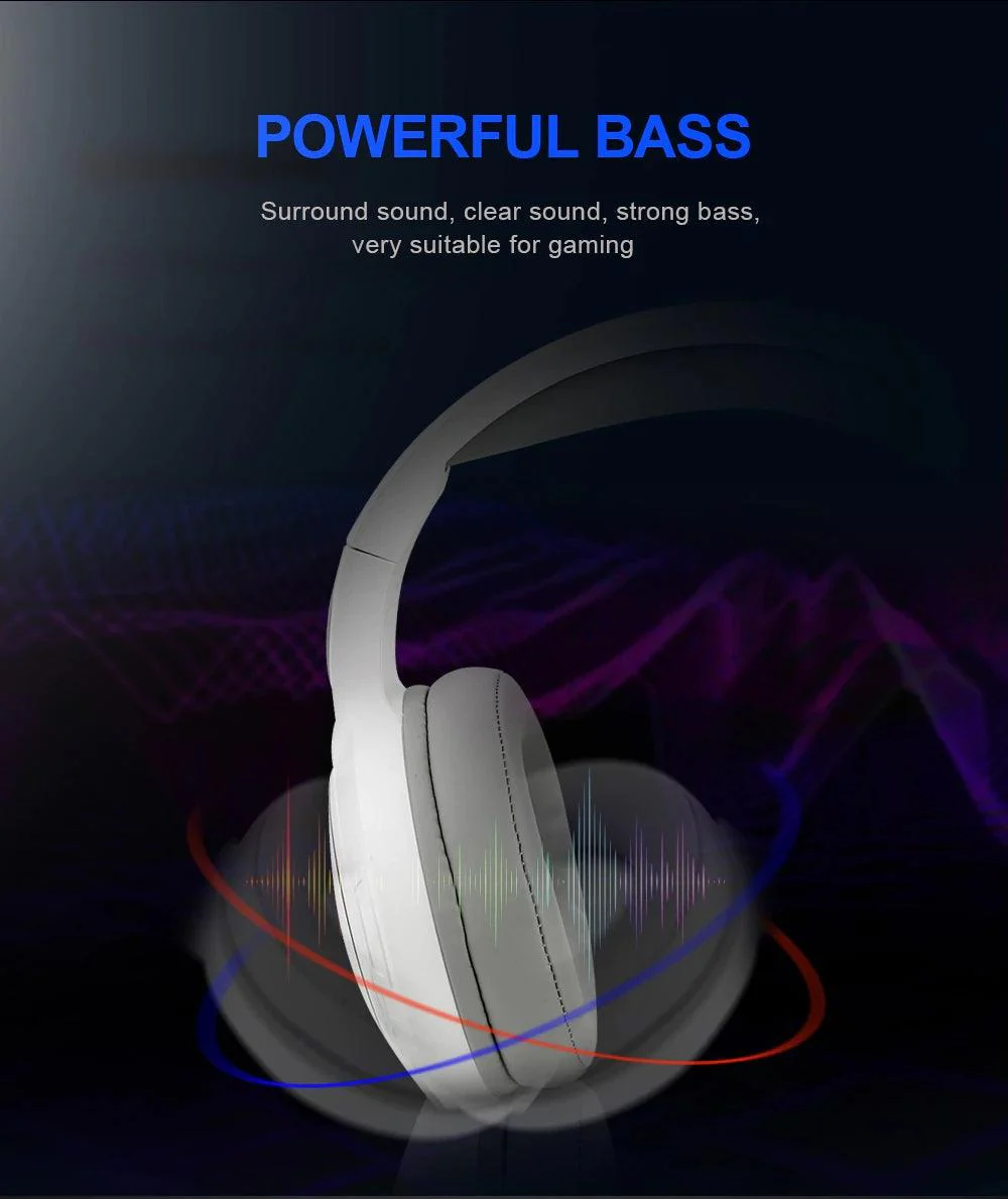 REDRAGON MENTO RGB STEREO WIRED GAMING HEADSET (WHITE) (H270-W) - Image 4