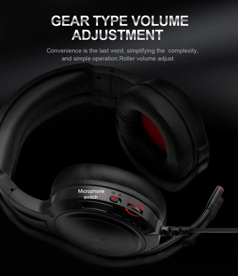 REDRAGON MENTO RGB STEREO WIRED GAMING HEADSET (WHITE) (H270-W) - Image 7