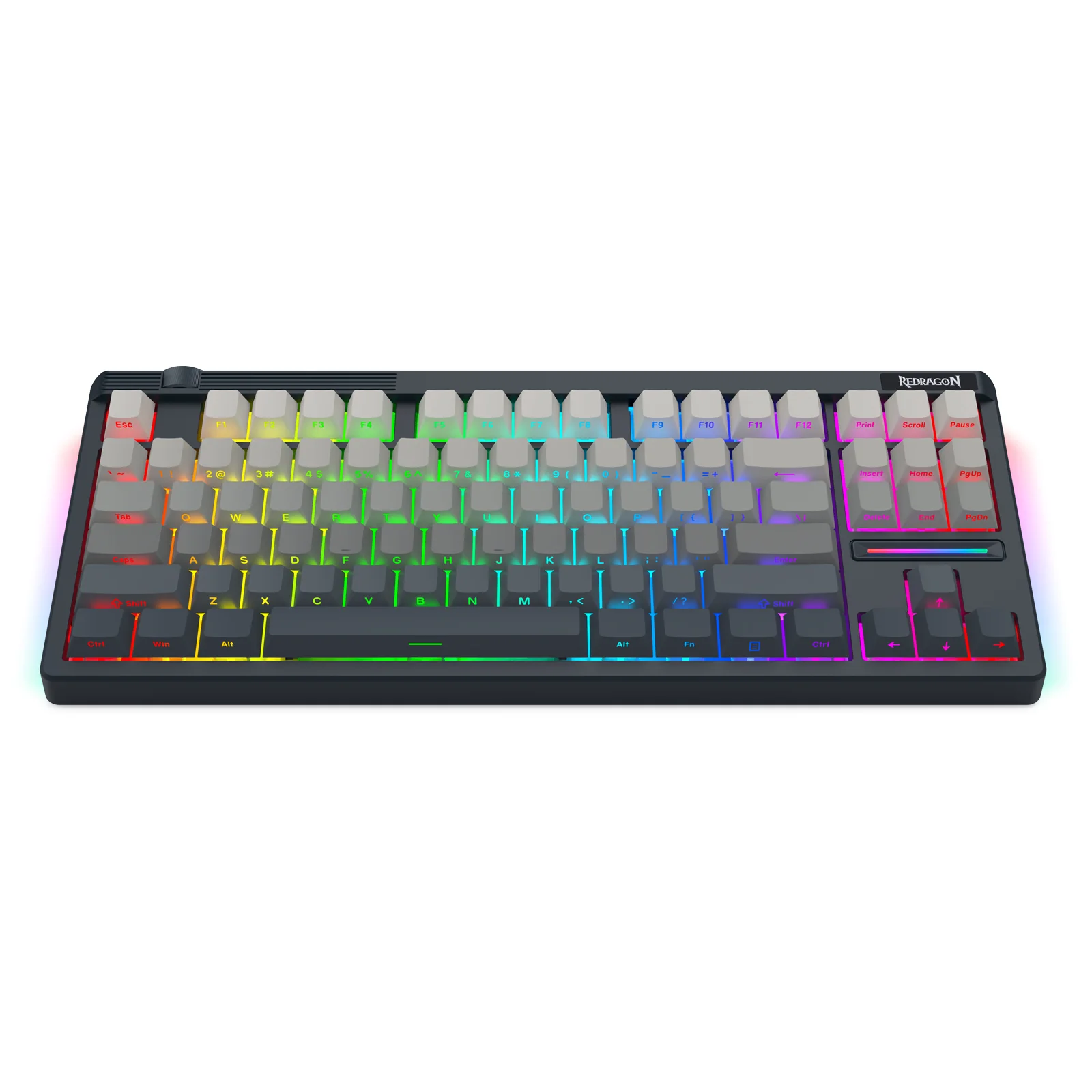 Redragon OTIIM PRO 3-Modes Connectivity 87 Keys Gasket Mechanical Keyboard (K729SP-RGB-PRO) - Image 9