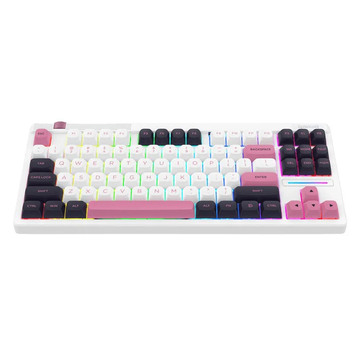 Redragon OTIIM Wired 87 Keys Gasket Mechanical Keyboard (K729WBP-RGB) - Image 9