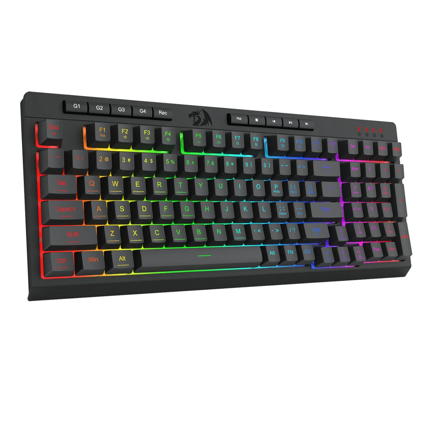 Redragon S148 4-in-1 Gamer Bundle (Wired Backlighting Keyboard, Mouse, Headset & Mouse Pad) - Image 4
