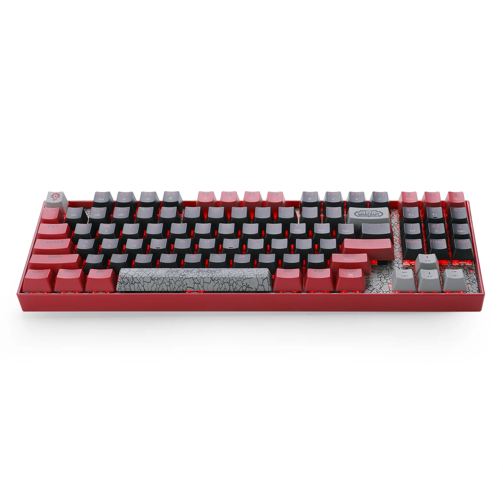 Redragon World of Warcraft Wired Mechanical Keyboard (Blue, Red) (YGM1) - Image 12