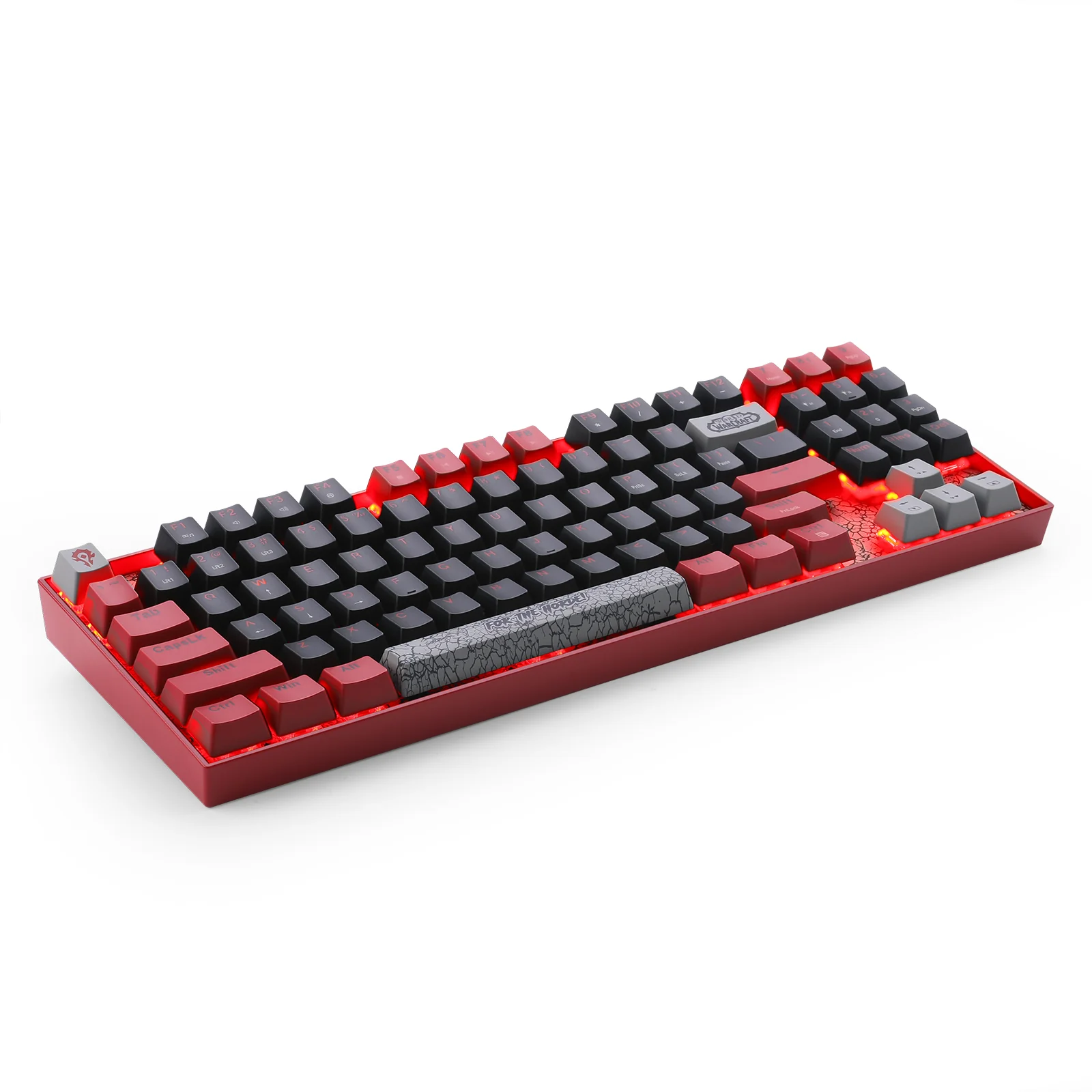 Redragon World of Warcraft Wired Mechanical Keyboard (Blue, Red) (YGM1) - Image 13