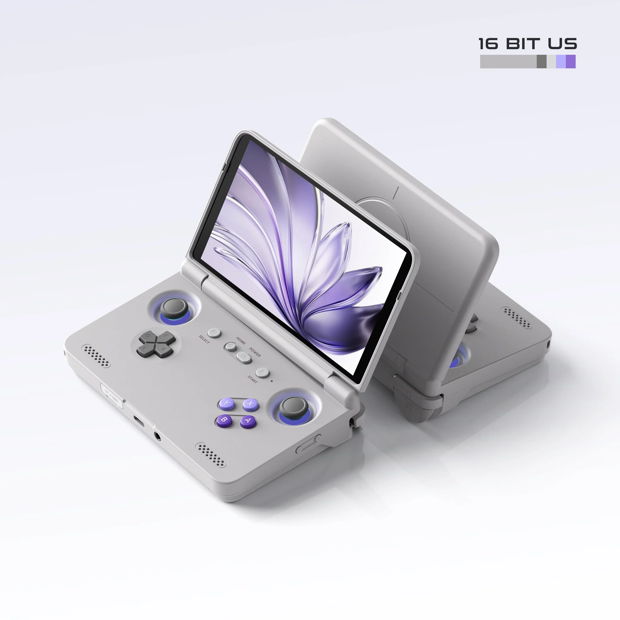 Retroid Pocket Flip 2 Snapdragon SD865 8GB+128GB Handheld Retro Gaming System (GC, 16Bit US) - Image 11