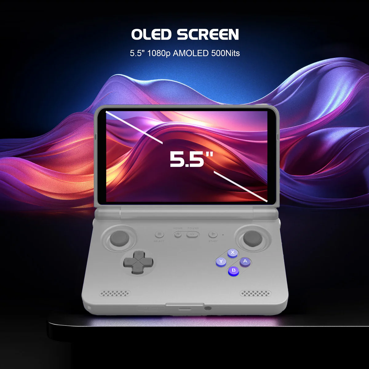 Retroid Pocket Flip 2 Snapdragon SD865 8GB+128GB Handheld Retro Gaming System (GC, 16Bit US) - Image 3
