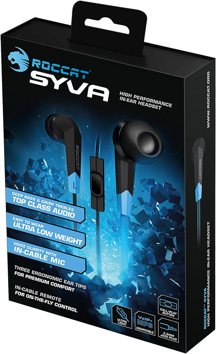 ROCCAT SYVA HIGH PERFORMANCE IN-EAR HEADSET (ROC-14-100-AS) - Image 7