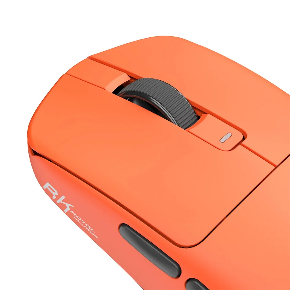 Royal Kludge M30 1K Hz Gaming Mouse (Black Orange, White Blue, RK Orange) - Image 17