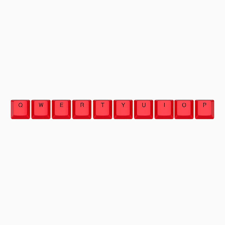 Royal Kludge PBT Dye Sublimation 10 Keys (Red) (Mini-16)