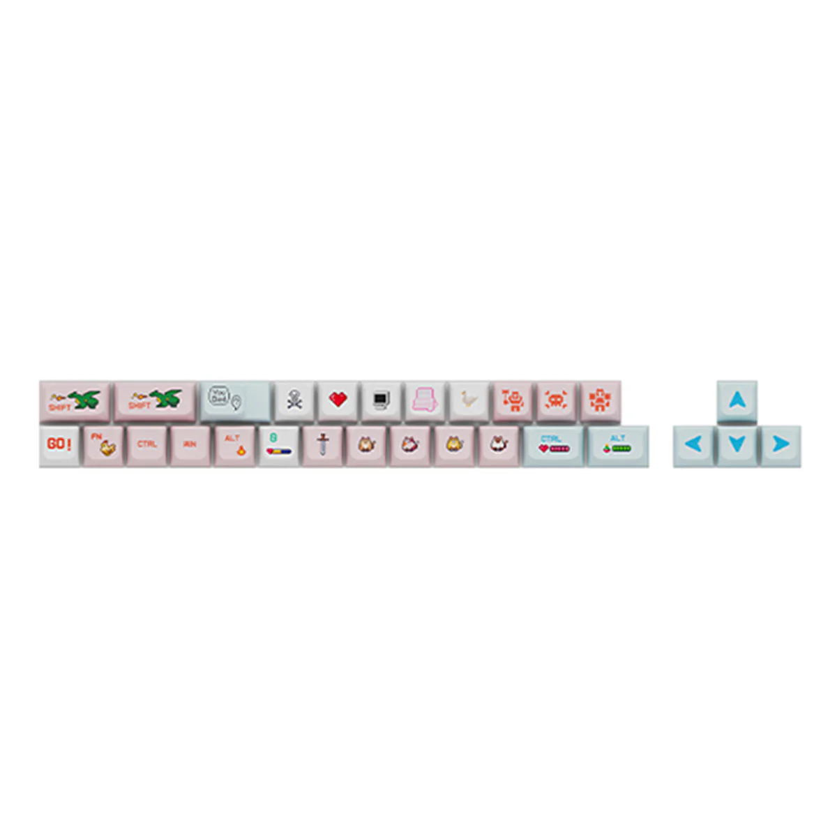 Royal Kludge PBT Keycaps 132 Keys XDA-108 - Image 2