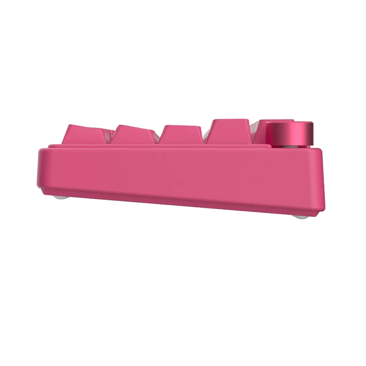 Royal Kludge R65 Single-Mode RGB 66 Keys Hot-Swappable Mechanical Keyboard Berry Red (Cream Switch, Beige Switch) - Image 6