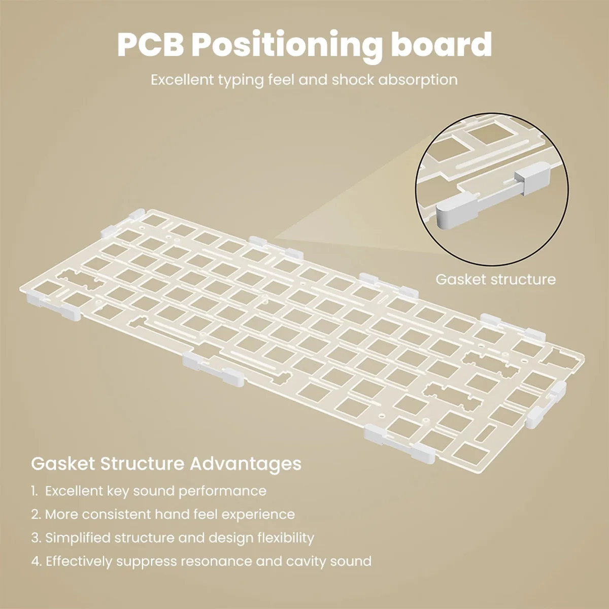 Royal Kludge R75Pro QMK Tri-Mode RGB 80 Keys Hot-Swappable Mechanical Keyboard Phantom (Cream Switch) - Image 7