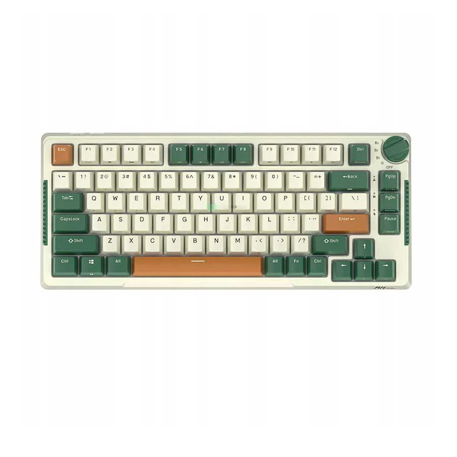 Royal Kludge RK-H81 Tri-Mode RGB 81 Keys Hot Swappable Mechanical Keyboard Timing Machine  (k Silver Switch) - Image 4