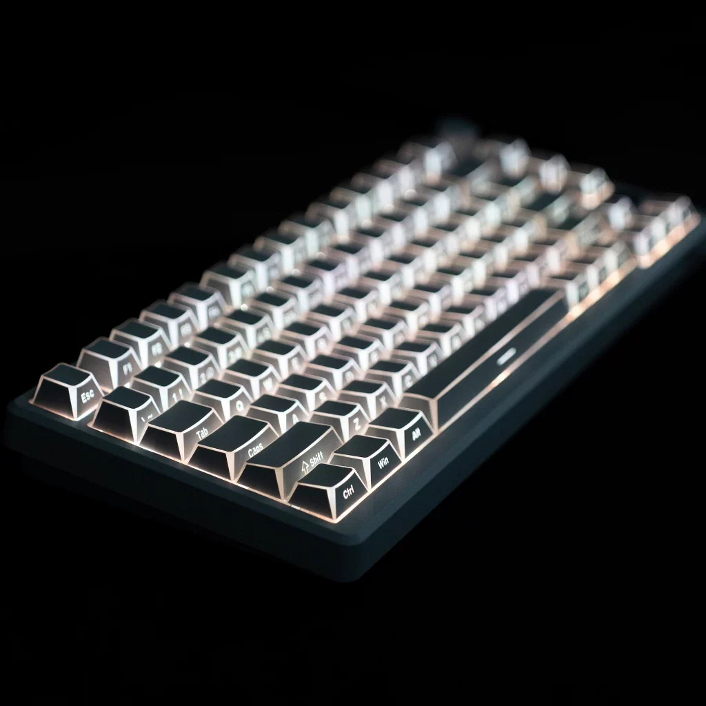 Royal Kludge RK-M75 HE RGB 81 Keys Hot-Swappable Mechanical Keyboard Frame Aurora (Mint Switch) - Image 3