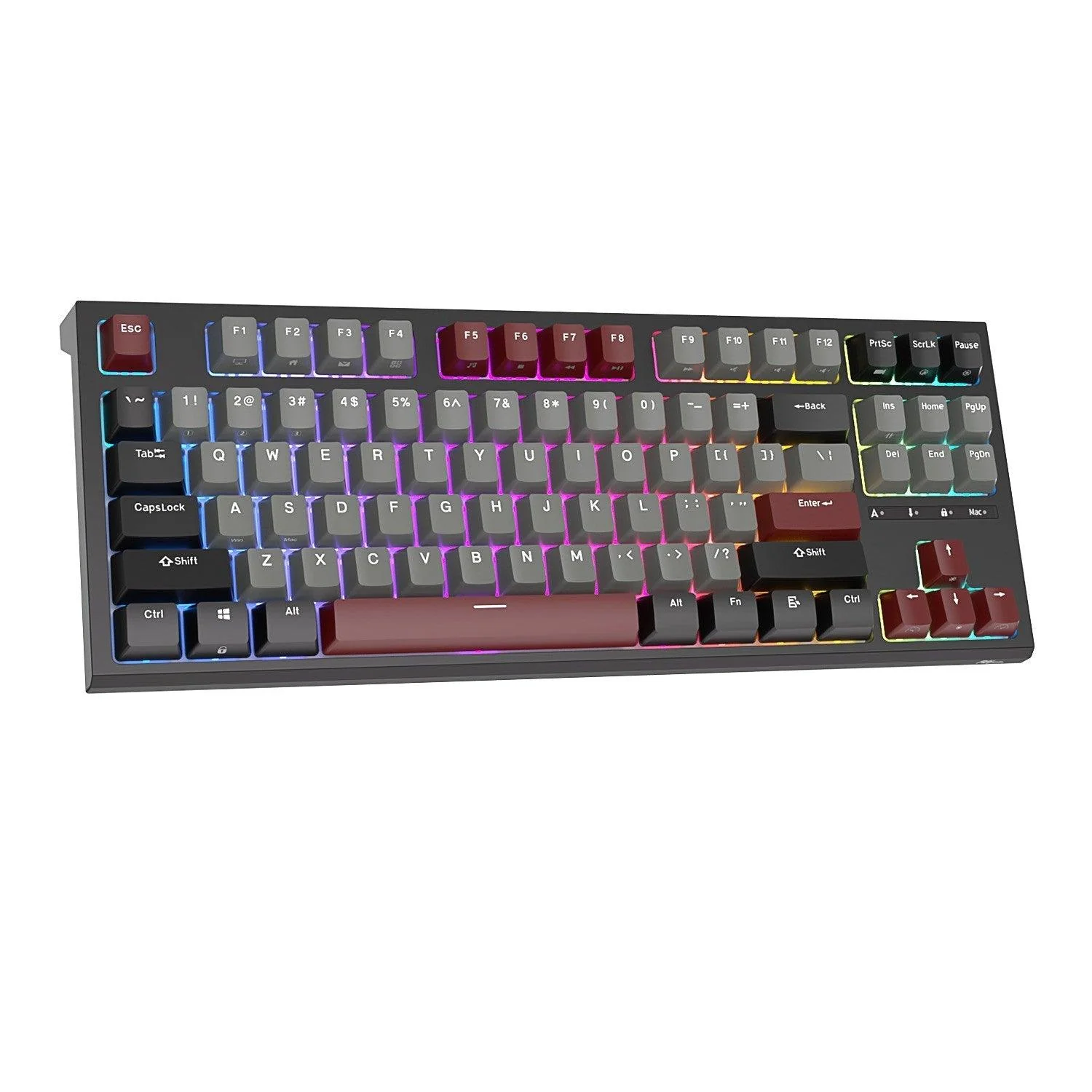 Royal Kludge RK-R87 Single-Mode RGB 87 Keys Hot Swappable Mechanical Keyboard Black (Blue Switch) - Image 3