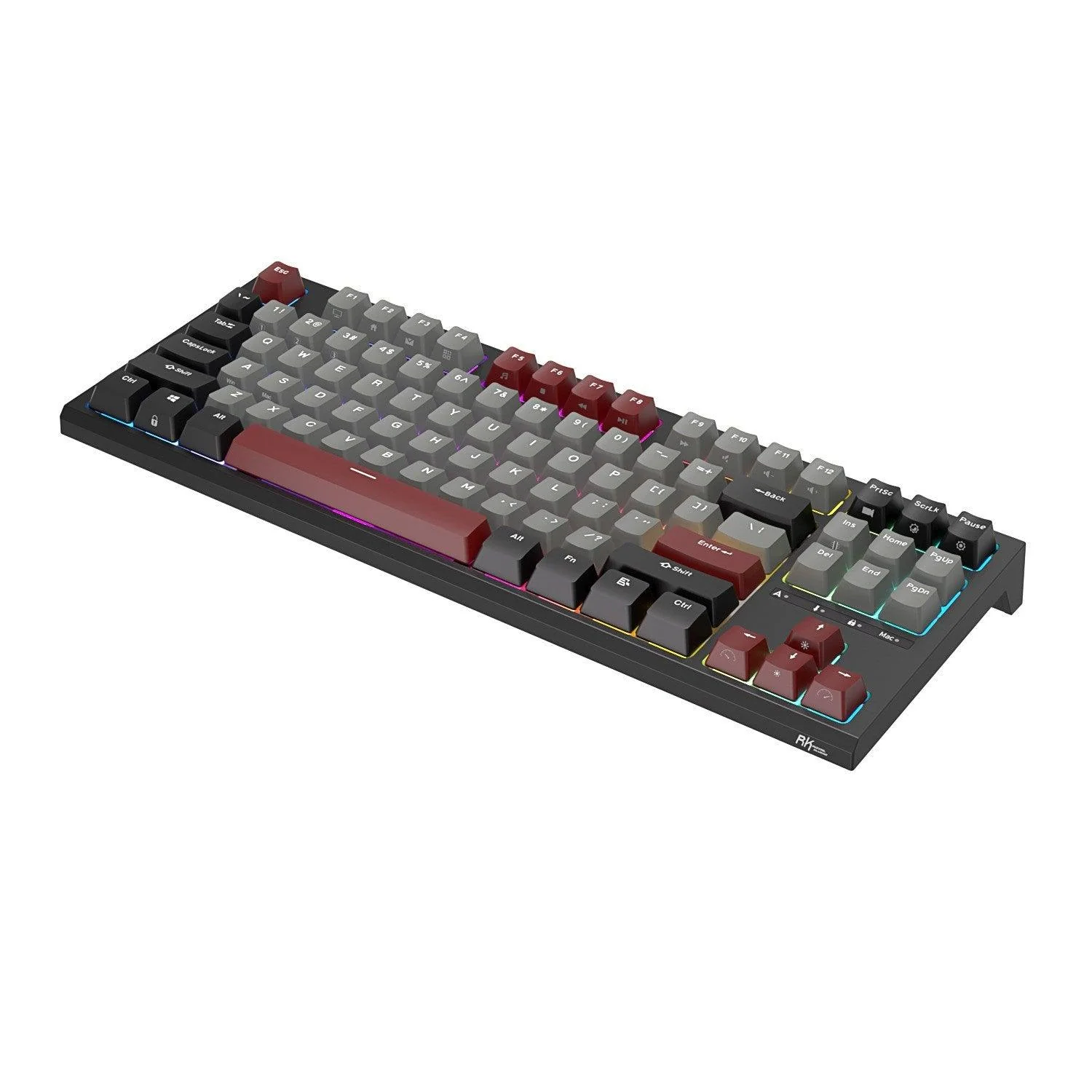 Royal Kludge RK-R87 Single-Mode RGB 87 Keys Hot Swappable Mechanical Keyboard Black (Blue Switch) - Image 7