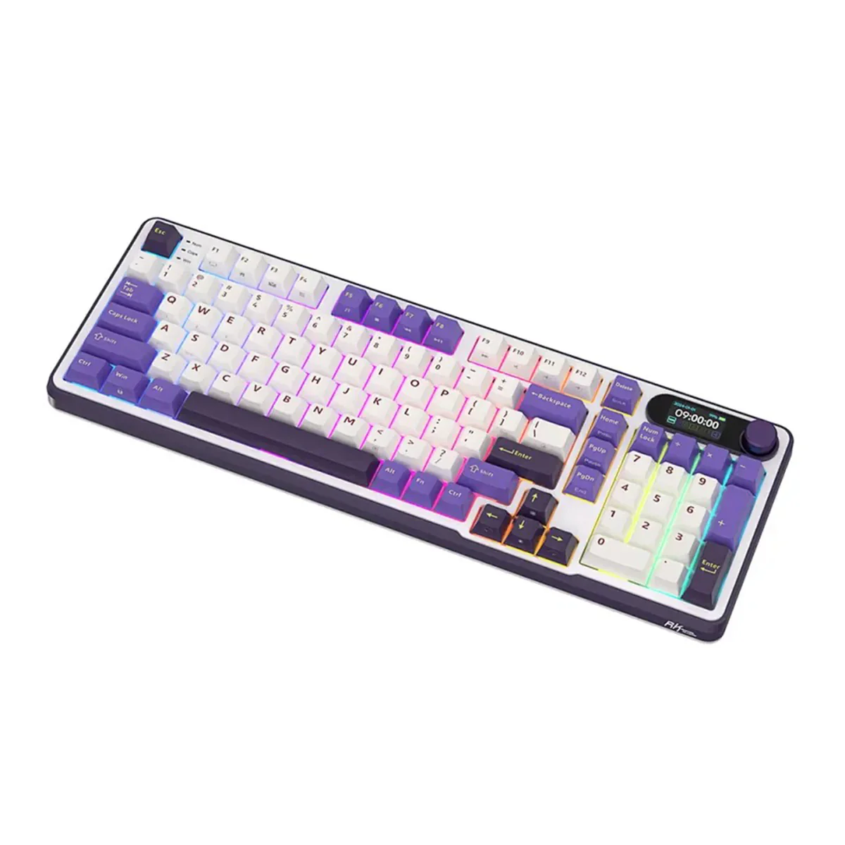 Royal Kludge RK-S98 Tri-Mode RGB 98 Keys Hot Swappable Mechanical Keyboard Blackberry Mousse (Chartreuse Switch, Blue Switch, Beige Switch) - Image 9