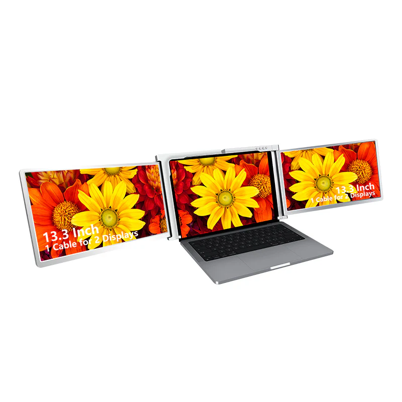 S300 13.3" FHD (1920x1080) IPS Portable Dual Screen Monitor for Notebook Laptop + Sleeve - Image 8