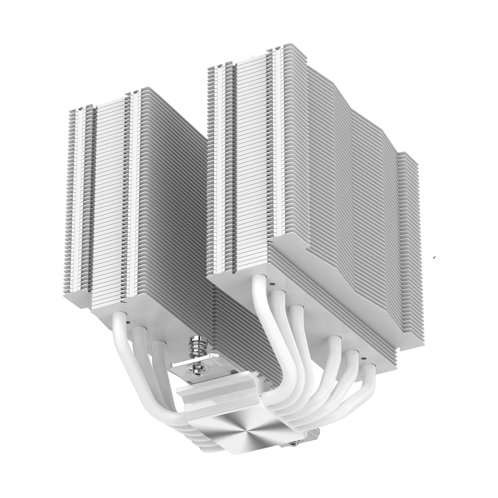 Sama A60 Dual Tower with 2x120mm Fans CPU Cooler (White) (A60-WHWNNXOX-G) - Image 3
