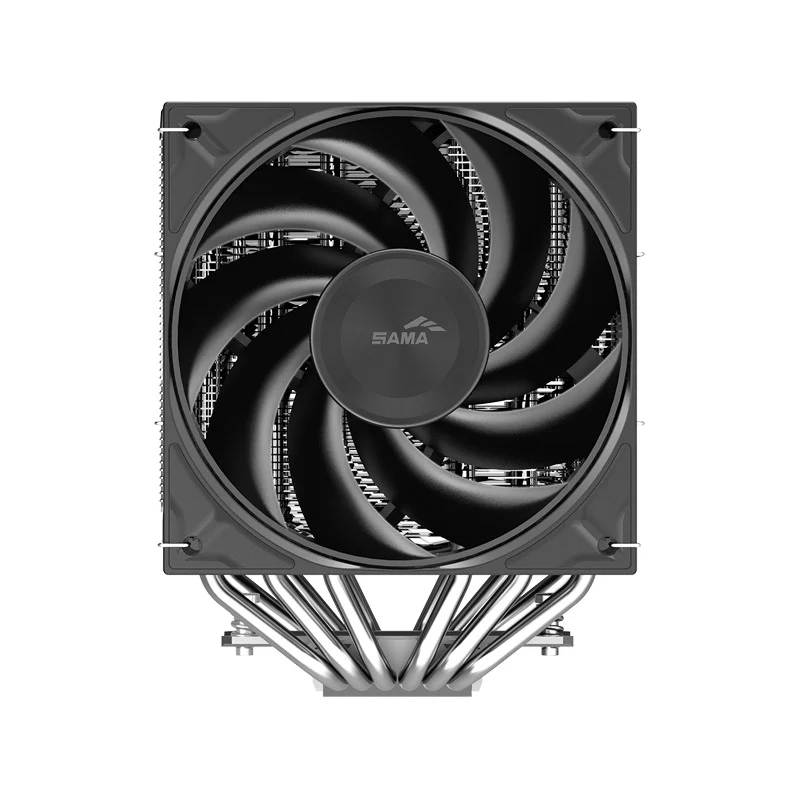 Sama A60E Dual Tower CPU Air Cooler (Silver) (A60-XXWNNXOX-G) - Image 3