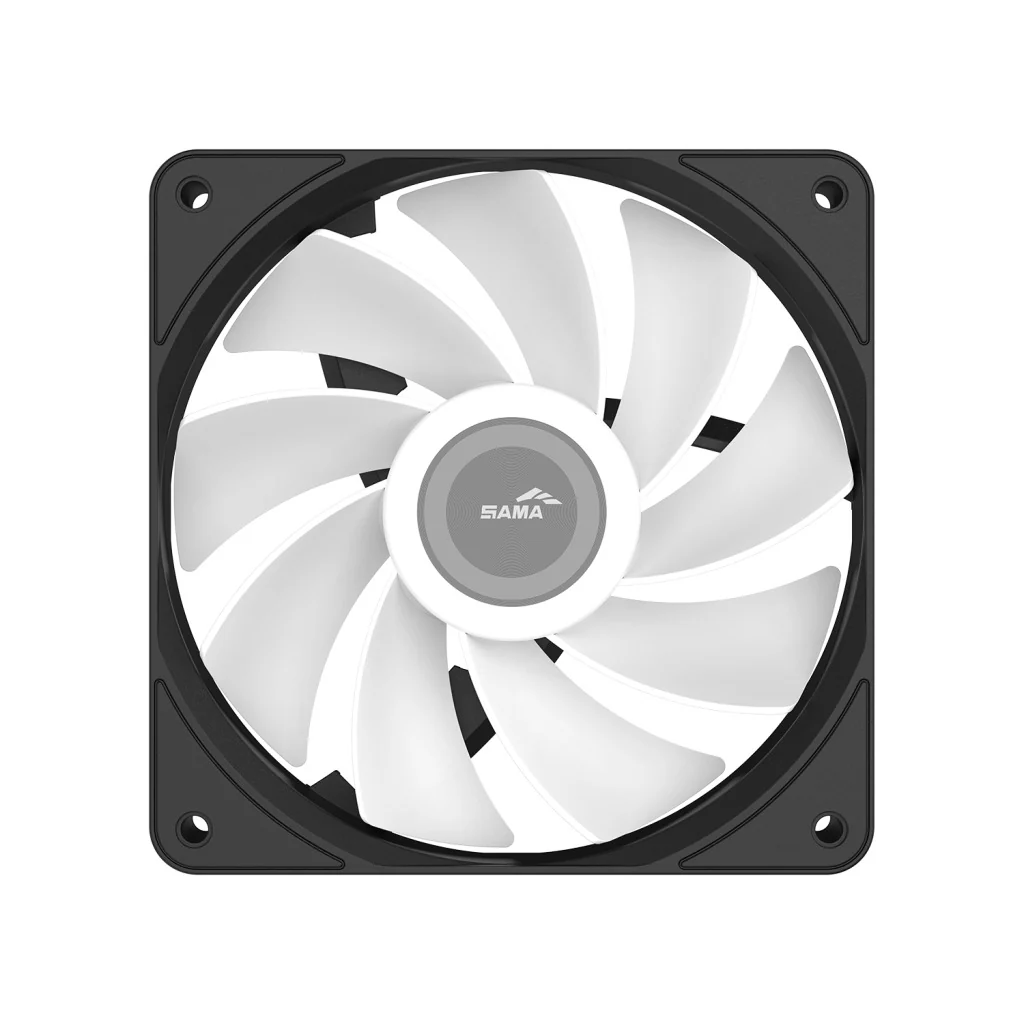Sama FZ12R ARGB Reverse 120mm PWM Fan (Black) (FZ12-BKAM1TOR-G) - Image 3