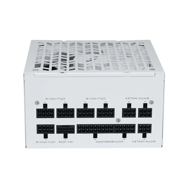 Sama G1000 1000W 80+ Gold ATX 3.1 PCIe 5.1 Ready Fully Modular Power Supply with Braided Pattern Cables (Black, White) - Image 8