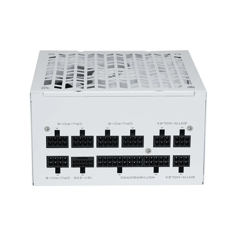 Sama G650 650W 80+ Gold ATX 3.1 PCIe 5.1 Ready Fully Modular Power Supply with Braided Pattern Cables (Black, White) - Image 8
